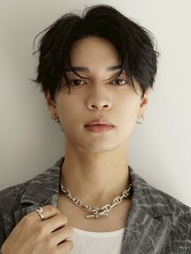 コードバイケンジ 戸塚(CODE by KENJE) フェザーパーマ　センターパート