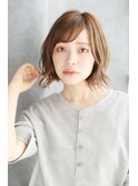 ボブ_ふんわりバルーンボブスタイル