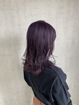 トリコ(ToricO) パープルラベンダー　ラベンダーグレージュ　ダブルカラー