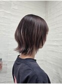 レイヤーボブ【軽め×シャギー×顔まわりレイヤー】