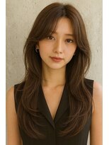 サードバイローラン(THiRD by ROULAND) 【THiRD】暗めカラーフェイスフレーミンググランマッシュ