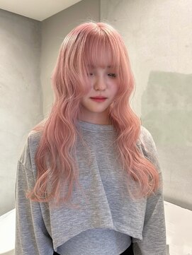 ペレ アネックス 大阪梅田茶屋町店(PELE ANNEX) ホワイトグレージュ/デジタルパーマ/フェザー/梅田