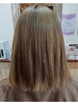 レオンカラー 天神大名店(LEON COLOR) ベージュ/髪質改善カラー/30代/天神大名