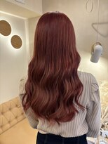 ラヴィズム 松崎店(LUVISM)&nbsp;韓国/顔周りレイヤー/おくれ毛/ベージュ/ダブルカラー/東区/松崎