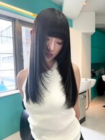 マナヘアー 倉敷(Mana Hair)&nbsp;顔周りレイヤー×髪質改善艶ヘア　#倉敷