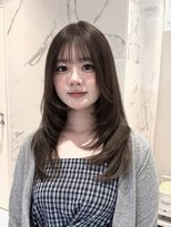 アヴァンスクロス あべのルシアス店(AVANCE.CROSS)&nbsp;レイヤーカット/透明感ベージュ