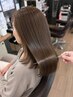 【おすすめ髪質改善】カット+シルクトリートメント ¥5500