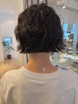 ローマー 明治神宮前 渋谷(ROAMER) 切りっぱなしボブパーマ