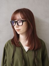 サロンドバン 恵比寿&nbsp;秋におすすめ♪ワンカラーで作るチェリーレッド