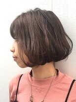 ルーファス 恵比寿 渋谷(Ruufus) グレージュ内巻きボブ【Ruufus 渋谷恵比寿】