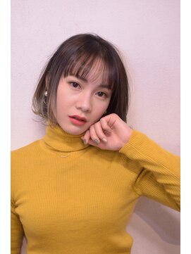 リゾナビューティーパーク (Rezona Beauty Park) バレイヤージュボブスタイル