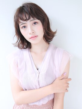 ラ ブレス あべのキューズ(LaBless) ミックスカールの涼しげエアリーボブ（天王寺）