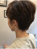 似合わせカット×耳掛けコンパクトショート×guest style
