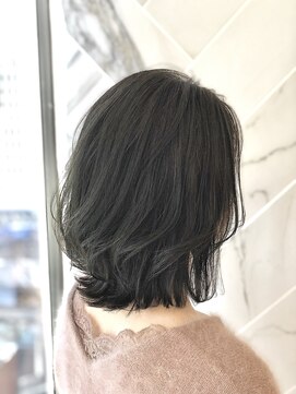 ジーナ セントラル銀座(Zina) 大人めダークグレージュ＊外ハネレイヤー【ZinaCENTRAL】