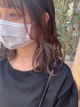 テトラ バイ ネオリーブ 横浜西口店(tetra by neolive) 大人気!!ミルクティーベージュインナーカラー♪