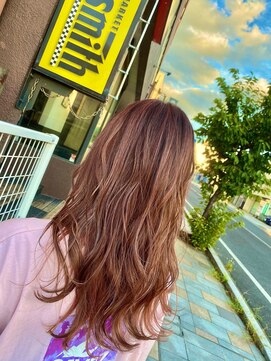 ハマースミス(Hammer Smith) 淡ピンクベージュデザインカラー