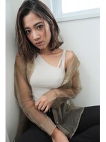 ヘアーサロンロージー 水沢寺小路店(Hair Salon Rosy)&nbsp;濡れ感がおしゃれ　リラクシーミディ