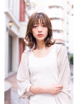 エース (ACE) ACE 大人可愛いボブ×外国人風アッシュベージュ