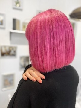 シェルティ フィエル(Shelltie Fiel) ピンクボブ！！！