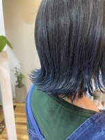 ヘアーリビングリコ 新潟笹口店(hair living Liko) navy blue