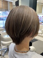 アヴァンス 深井店(AVANCE.) マッシュショート×暗めミルクティー