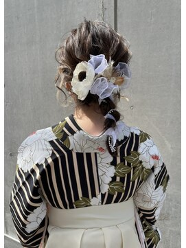 ニーィ バイ カータ(Niii by CARTA) 袴ヘア＊あみおろしアレンジ