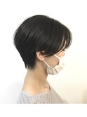 ハンサムショート/大人ショート/耳かけショート