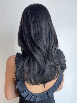 アイティーバイアルバム 北千住店(IT by ALBUM) 地毛風ブラックレイヤー_大人ガーリーチョコレート_ba414462