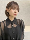チョコレート大人ガーリー小顔プリカールデザインカラー