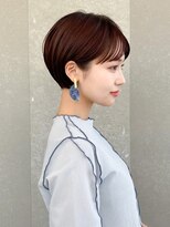 ロンド レグリーズ 立川(Lond leglise)&nbsp;ショート×顔周り×前髪×シルキーベージュ×グレージュカラー