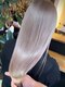 アルク(A.R.K)の写真/【府内】ブリーチ必須のハイトーンカラーでも、ツヤ髪に☆カラーを美しく魅せるヘアケアメニュー多数！