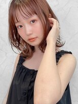 アッシュ 宮前平店(Ash) ミディアムヘア／メルティーカラー