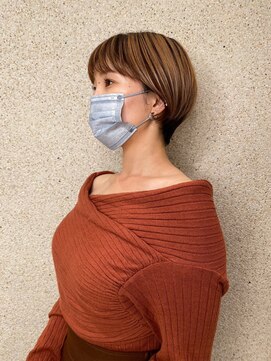 メゾンマイル 恵比寿(maison mile) ハッシュカット/似合わせカット/レッドブラウン[恵比寿駅]