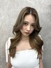 【1周年記念】ダメージレス艶カラー+オージュア美髪TR+超音波ケアプロ付￥7700