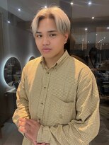 ジーナ 渋谷神南(Zina)&nbsp;センターパート◎ミルクティーベージュ