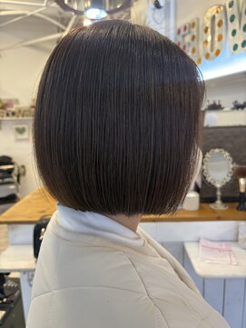 フラバー(flover) flover【ワンレンボブ×アッシュグレージュ】kanna