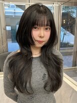 クム(kumu)&nbsp;韓国へア/レイヤー/顔周り/ボブ/透明感カラー