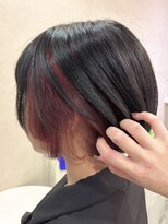 ラシサ(rashisa)&nbsp;インナーカラー/ルビーピンク