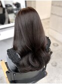 上品韓国ヘアラベンダーグレージュ