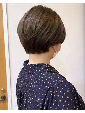 モリオ フロム ロンドン 成増店 【morio成増/宇佐美】大人可愛い丸みショートボブ