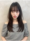 ハイレイヤー/ミディアム・ロング/20代/30代/顔周り・フェイス