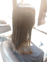 アンダウ(ANDEW)&nbsp;女性セミロング髪質改善トリートメントスタイル白髪染め