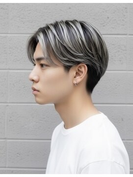 オルメント 天満 南森町(ORL'MENT) 韓国風マッシュメンズカットニュアンスパーマダウンパーマ