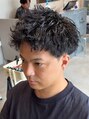 ノイセル 心斎橋(Noisyle) 短髪×パーマ【スパイキーショート×ソフトツイスト】心斎橋