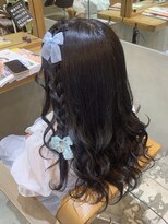 シャペウ駒込 編み込みヘアアレンジ