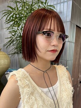 ノード(NODE) 栄束感レイヤー丸み小顔ショートヘア