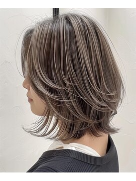 コール ネックス ザ サロン 表参道(COALL nex the salon) 白髪ぼかしハイライト　#表参道#表参道駅 #似合わせ