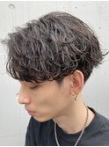 三重桑名波巻きパーマ/波巻きスパイラルパーマ/メンズパーマ