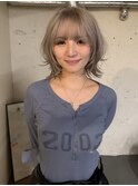 グレージュ ホワイトミルクティー ミルクティーベージュレイヤー