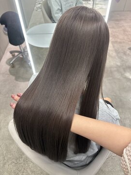 ジェム(GEM) 【暖音】艶さらオリーブグレージュで秋っぽカラー